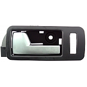 Help! By Dorman Interior Door Handle - Plastic Black Housing With Silver Lever Single - 81695