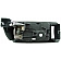 Help! By Dorman Interior Door Handle - Plastic Black Housing With Silver Lever Single - 81695