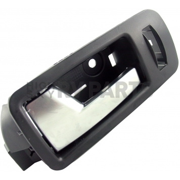 Help! By Dorman Interior Door Handle - Plastic Black Housing With Silver Lever Single - 81695-2