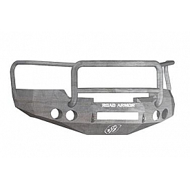 Road Armor Bumper Stealth Lonestar 1-Piece Design Steel Natural - 37705ZNW
