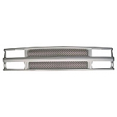 Street Scene Grille - Satin  Aluminum - 95077540