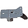 Help! By Dorman Interior Door Handle - Lever Plastic Medium Gray Single - 83571