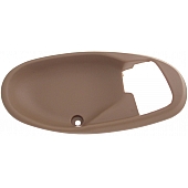 Help! By Dorman Interior Door Handle Bezel - Beige Plastic - 83710
