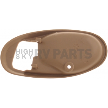 Help! By Dorman Interior Door Handle Bezel - Beige Plastic - 83710-1