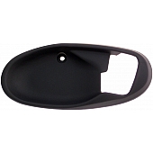 Help! By Dorman Interior Door Handle Bezel - Gray Plastic - 83713