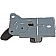Help! By Dorman Interior Door Handle - Lever Plastic Medium Gray Single - 83572