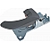 Help! By Dorman Interior Door Handle - Lever Plastic Medium Gray Single - 83572