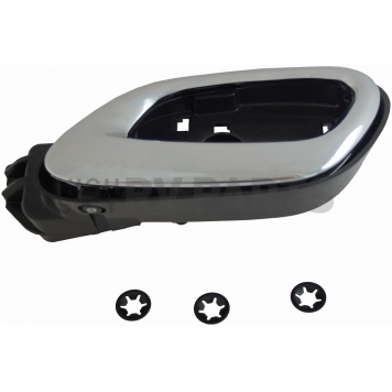 Help! By Dorman Interior Door Handle - Lever Plastic Silver Single - 88656