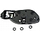 Help! By Dorman Interior Door Handle - Lever Plastic Silver Single - 88656