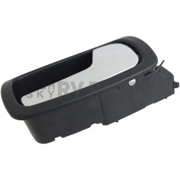 Help! By Dorman Interior Door Handle - Plastic Black Housing With Silver Lever Single - 88660-2