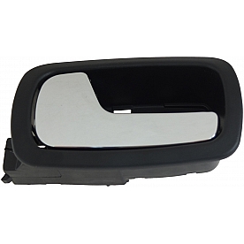 Help! By Dorman Interior Door Handle - Plastic Black Housing With Silver Lever Single - 88663
