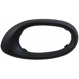 Help! By Dorman Interior Door Handle Bezel - Textured Black Plastic - 84061