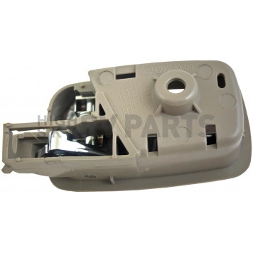 Help! By Dorman Interior Door Handle - Lever Plastic Gray Housing With Silver Lever Single - 88667-1