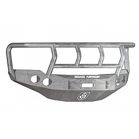 Road Armor Bumper Stealth Titan II 1-Piece Design Steel Natural - 38202Z