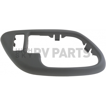 Help! By Dorman Interior Door Handle Bezel - Gray Plastic - 88535