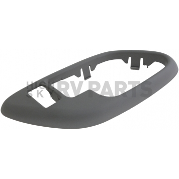 Help! By Dorman Interior Door Handle Bezel - Gray Plastic - 88535-2