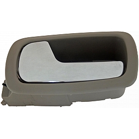 Help! By Dorman Interior Door Handle - Lever Plastic Gray Housing With Silver Lever Single - 88671