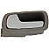 Help! By Dorman Interior Door Handle - Lever Plastic Gray Housing With Silver Lever Single - 88671