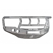 Road Armor Bumper Stealth Titan II 1-Piece Design Steel Natural - 38202ZNW