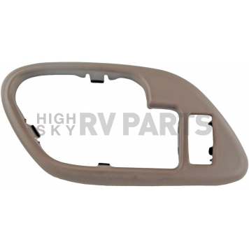 Help! By Dorman Interior Door Handle Bezel - Gray Plastic - 88537