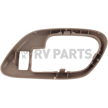 Help! By Dorman Interior Door Handle Bezel - Gray Plastic - 88537-1