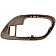 Help! By Dorman Interior Door Handle Bezel - Gray Plastic - 88537