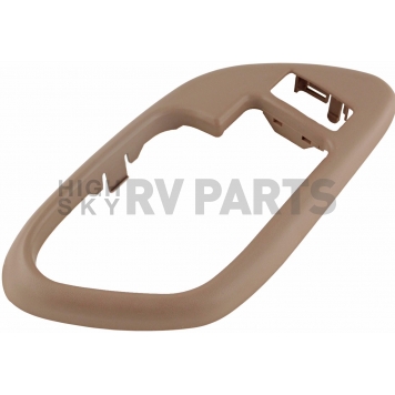 Help! By Dorman Interior Door Handle Bezel - Gray Plastic - 88537-2