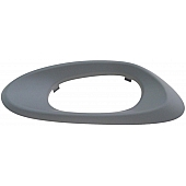 Help! By Dorman Interior Door Handle Bezel - Gray Plastic - 90131