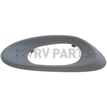 Help! By Dorman Interior Door Handle Bezel - Gray Plastic - 90131