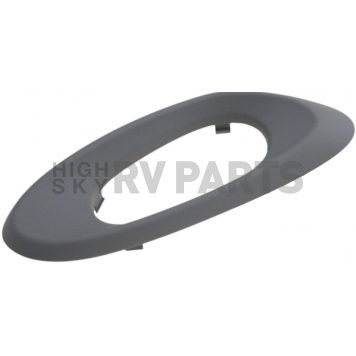 Help! By Dorman Interior Door Handle Bezel - Gray Plastic - 90131-2