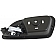 Help! By Dorman Interior Door Handle - Plastic Black Housing With Silver Lever Single - 88677