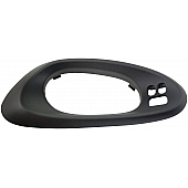 Help! By Dorman Interior Door Handle Bezel - Gray Plastic - 90132