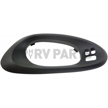 Help! By Dorman Interior Door Handle Bezel - Gray Plastic - 90132