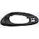 Help! By Dorman Interior Door Handle Bezel - Gray Plastic - 90132