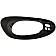 Help! By Dorman Interior Door Handle Bezel - Gray Plastic - 90132