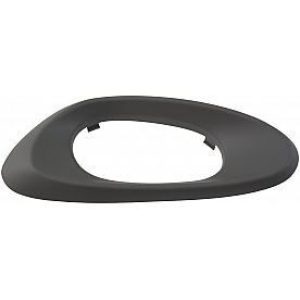 Help! By Dorman Interior Door Handle Bezel - Gray Plastic - 90133