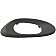 Help! By Dorman Interior Door Handle Bezel - Gray Plastic - 90133