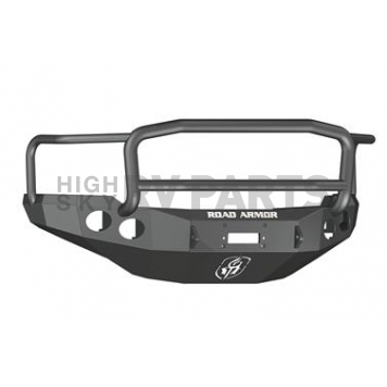 Road Armor Bumper Stealth Lonestar 1-Piece Design Steel Black - 38205B