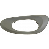 Help! By Dorman Interior Door Handle Bezel - Gray Plastic - 90135
