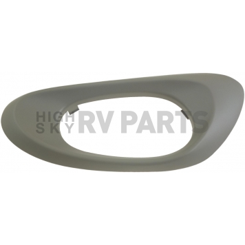 Help! By Dorman Interior Door Handle Bezel - Gray Plastic - 90135