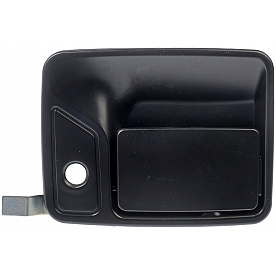 Help! By Dorman Exterior Door Handle - Plastic Black Single - 80645
