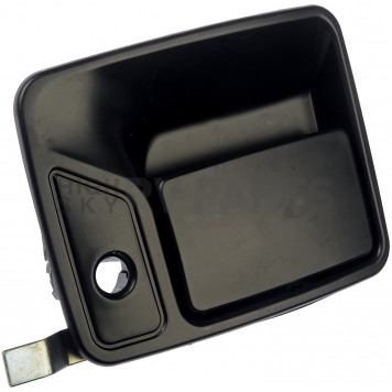 Help! By Dorman Exterior Door Handle - Plastic Black Single - 80645-2