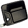 Help! By Dorman Exterior Door Handle - Plastic Black Single - 80645