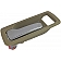 Help! By Dorman Interior Door Handle - Plastic Beige Housing With Silver Lever Single - 92453