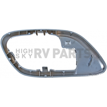 Help! By Dorman Interior Door Handle Bezel - Silver Plastic - 91185-1