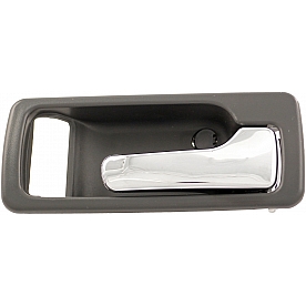 Help! By Dorman Interior Door Handle - Lever Plastic Gray Housing With Silver Lever Single - 92454