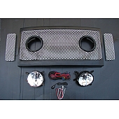 Street Scene Grille - Satin  Aluminum - 95077582