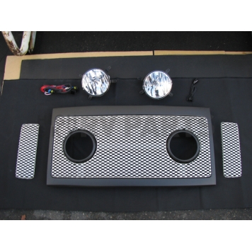 Street Scene Grille - Satin  Aluminum - 95077582-1
