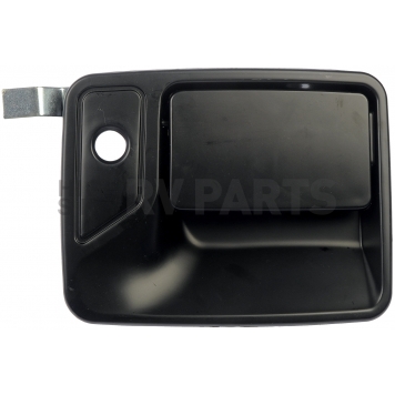 Help! By Dorman Exterior Door Handle - Plastic Black Single - 80646