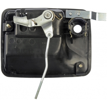 Help! By Dorman Exterior Door Handle - Plastic Black Single - 80646-1